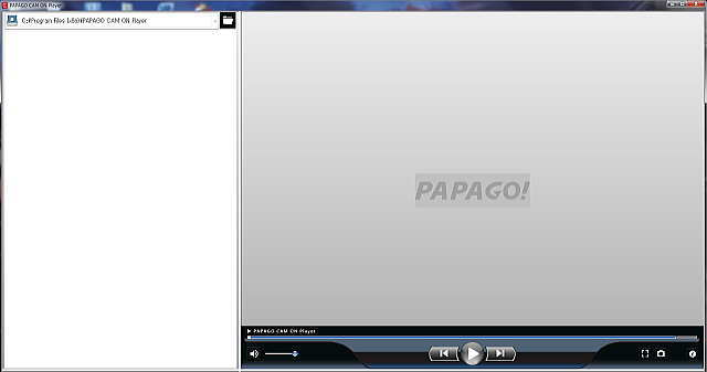 PAPAGO CAM ON Player