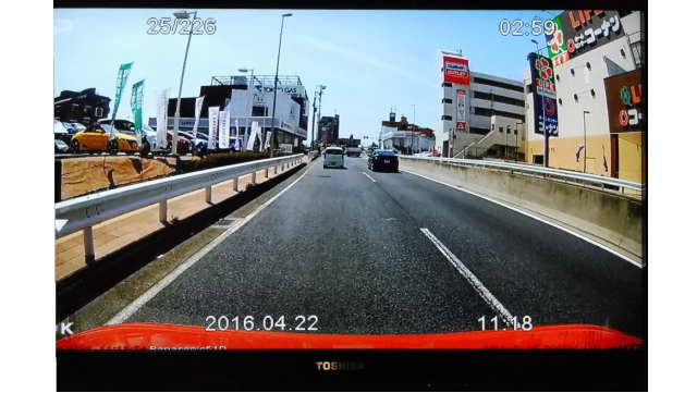 CA-XDR51Dの動画をテレビで再生中