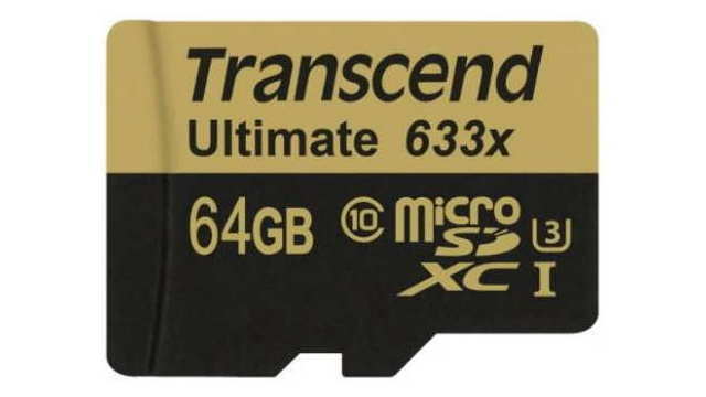 Transcend microSDXCカード 64GB UHS-I U3対応 MLC (最大読込速度95MB/s 最大書込速度85MB/s) U3シリーズ 4K動画撮影OK