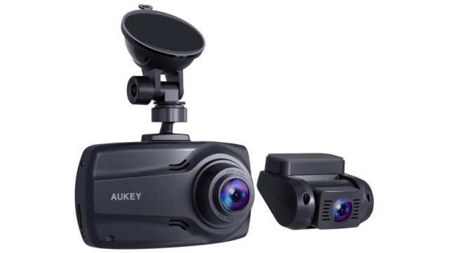 オーキー(AUKEY) DR03（Gセンサー＋WDR＋Full HD 2カメラ＋駐車中録画）