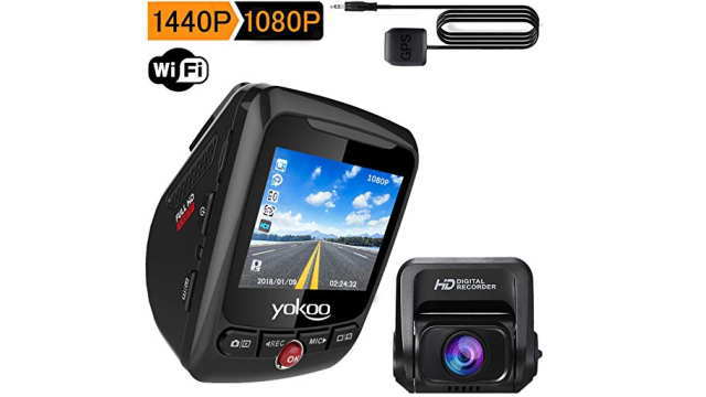 YO-660（外付GPS＋Gセンサー＋WDR＋前後2カメラ＋Wi-Fi＋24ヶ月保証） YOKOO