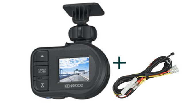 KENWOOD DRV-410D（特定販路用向け商品＋車載電源ケーブル）／JVC ケンウッド