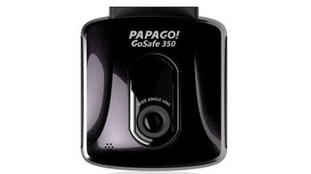 パパゴGS350-BK-8G（Gセンサー＋300万画素＋バッテリー内蔵）／PAPAGO GoSafe 350