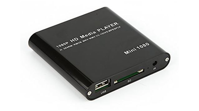超小型多機能ポータブルメディアプレーヤー 1080p対応 HDMI出力