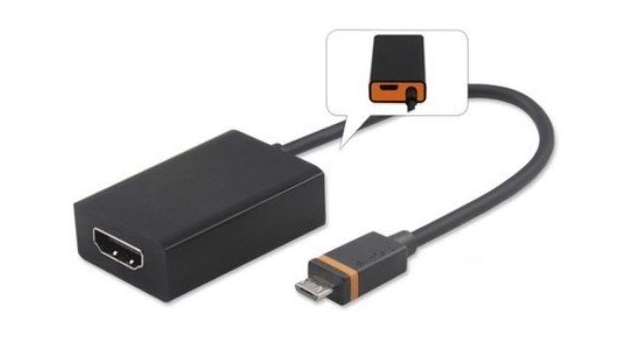 Google Nexus4/Nexus7　Tab用 slimport to HDMI 変換アダプタ microUSBメス給電付