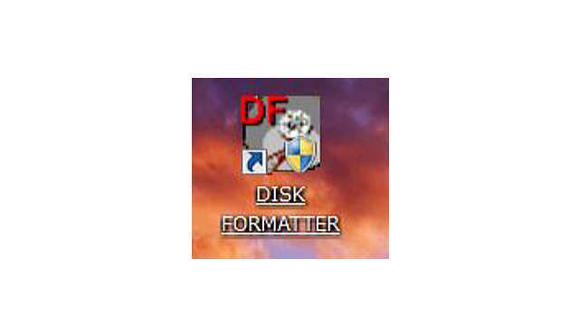 DISK FORMATTERアイコン