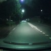 ドライブレコーダーで記録した映像（夜間）