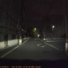 DrivePro220＋HONDAフィット3の夜間画像