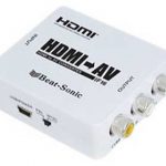 HDMI出力をAV出力に変換する装置